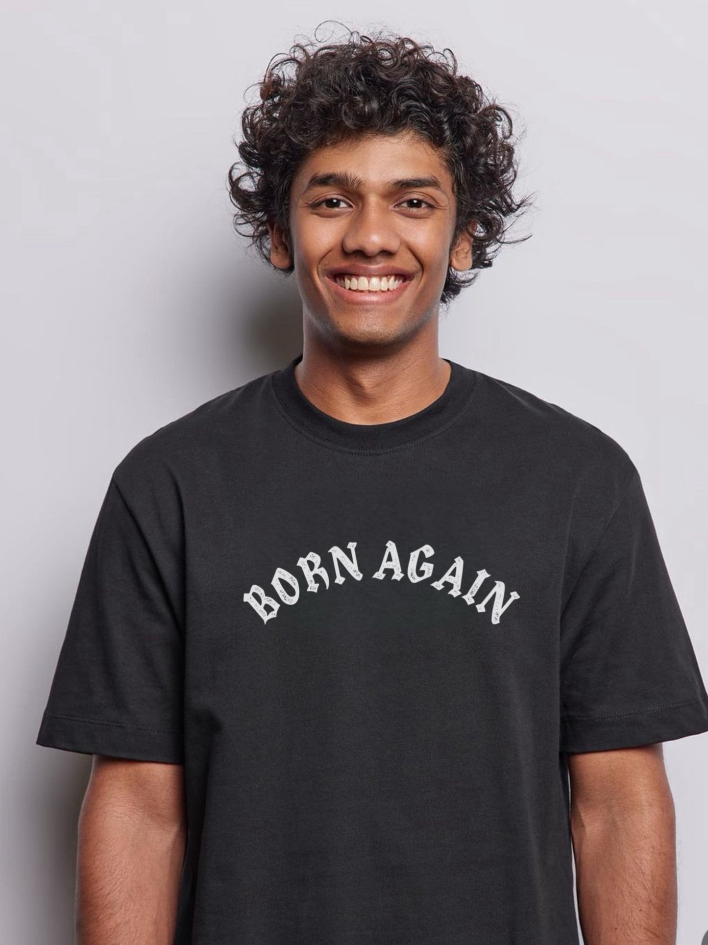 Born Again oversized faded t-shirt