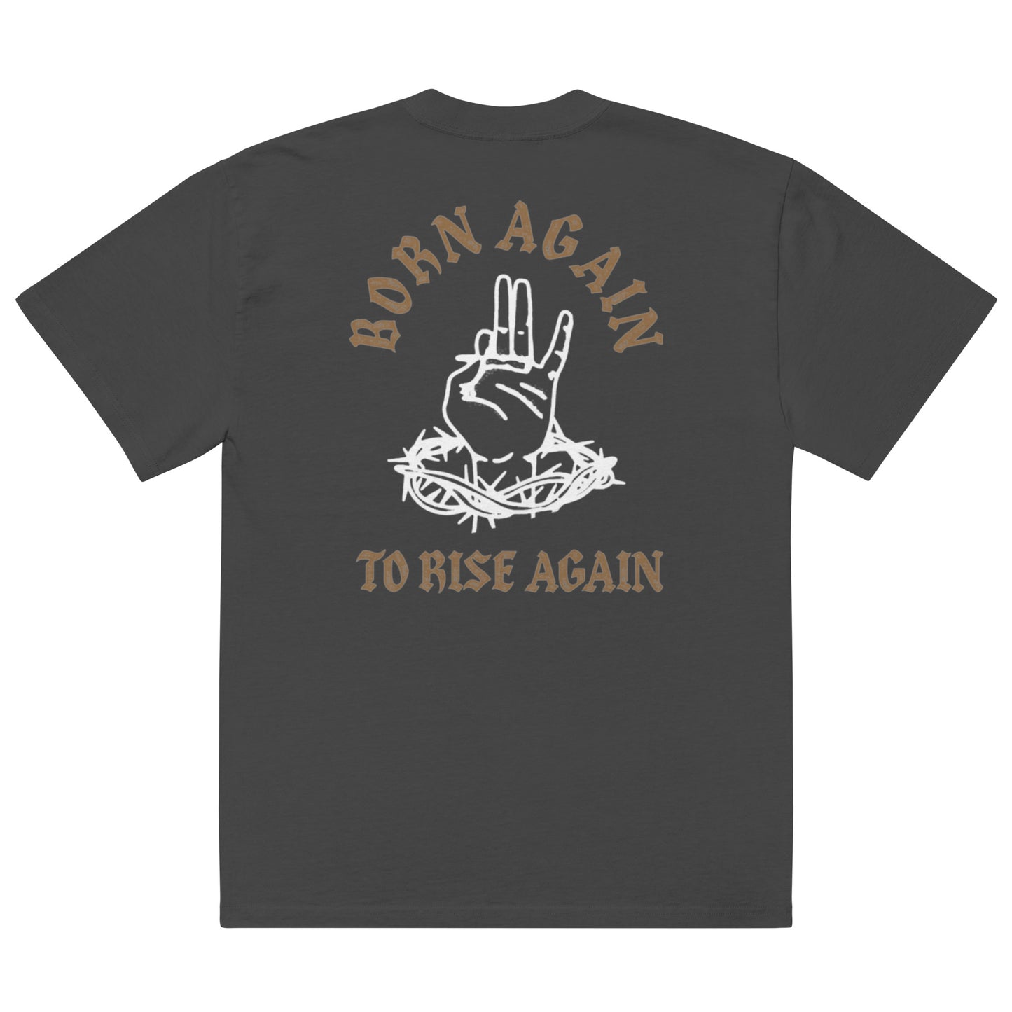 Born Again oversized faded t-shirt