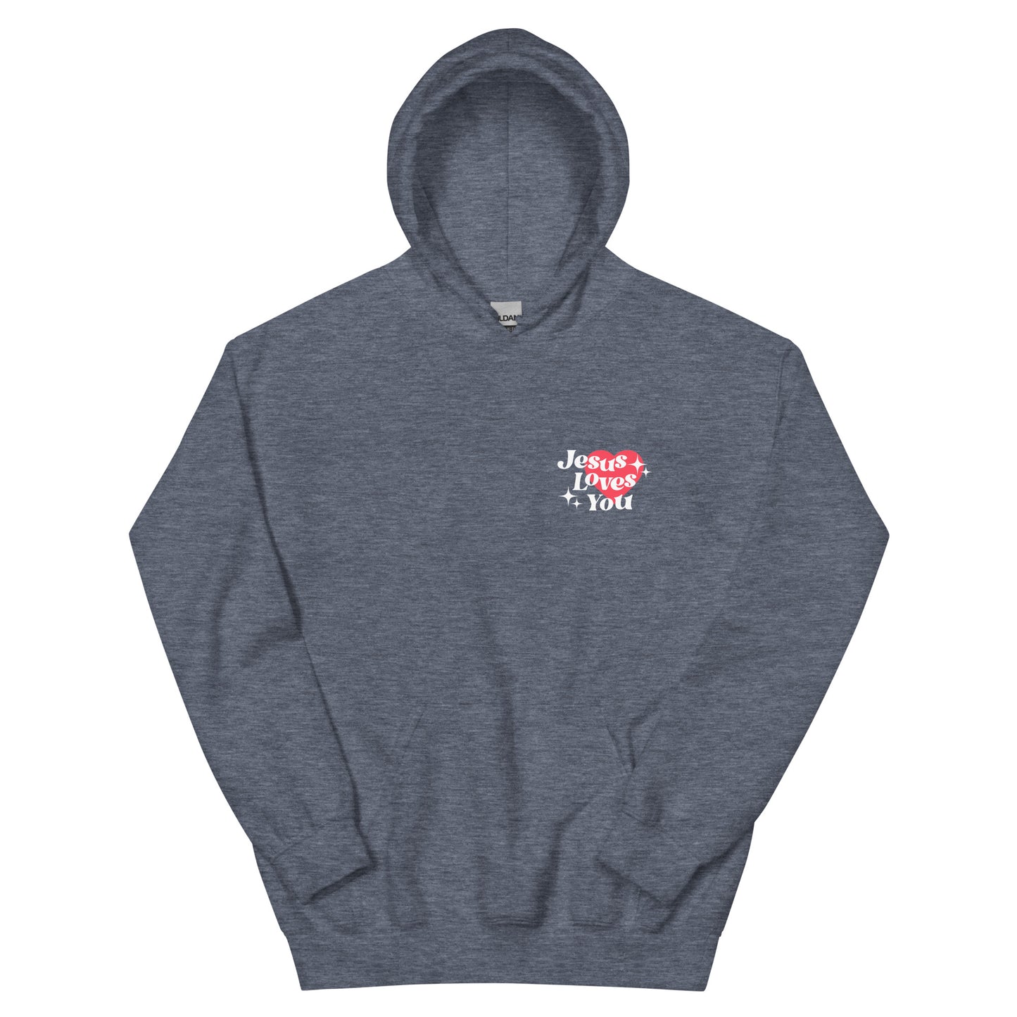 Jesus loves you Heavy  Hoodie